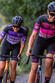 ALÉ Cycling bib shorts - PR-R SELLA PLUS LADY - pink/black