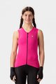 ALÉ Cycling sleeveless jersey - COLOR BLOCK LADY - pink