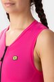 ALÉ Cycling sleeveless jersey - COLOR BLOCK LADY - pink