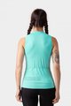 ALÉ Cycling sleeveless jersey - COLOR BLOCK LADY - light blue