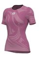 ALÉ Cycling short sleeve t-shirt - ETESIA LADY - pink