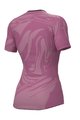 ALÉ Cycling short sleeve t-shirt - ETESIA LADY - pink
