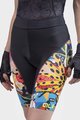 ALÉ Cycling shorts without bib - PR-R KENYA LADY - black/beige/blue/yellow/red