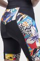 ALÉ Cycling shorts without bib - PR-R KENYA LADY - black/beige/blue/yellow/red