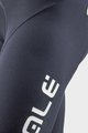 ALÉ Cycling 3/4 length bib shorts - WINTER - black/white