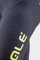 ALÉ Cycling 3/4 length bib shorts - WINTER - black/yellow