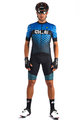 ALÉ Cycling short sleeve jersey - HEXA - black/blue