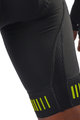 ALÉ Cycling bib shorts - STRADA - black/yellow