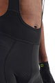 ALÉ Cycling bib shorts - STRADA - black/yellow