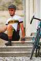 ALÉ Cycling short sleeve jersey - VETTA - white/black