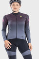 ALÉ Cycling winter long sleeve jersey - BULLET LADY WINTER - black