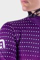 ALÉ Cycling winter long sleeve jersey - BULLET LADY WINTER - purple