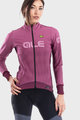 ALÉ Cycling thermal jacket - SWITCH COMBI LADY - pink