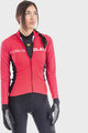 ALÉ Cycling winter long sleeve jersey - FUTURE RACE LADY WNT - pink