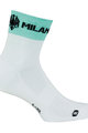 BIANCHI MILANO Cyclingclassic socks - ASFALTO - white/turquoise