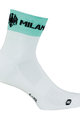 BIANCHI MILANO Cyclingclassic socks - ASFALTO - white/turquoise