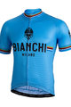 BIANCHI MILANO Cycling short sleeve jersey - NEW PRIDE - light blue/black
