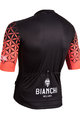 BIANCHI MILANO Cycling short sleeve jersey - PEDASO - pink/black
