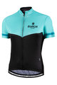 BIANCHI MILANO Cycling short sleeve jersey - GINOSA LADY - blue/black