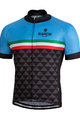 BIANCHI MILANO Cycling short sleeve jersey - CODIGORO - light blue