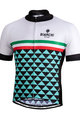 BIANCHI MILANO Cycling short sleeve jersey - CODIGORO - white