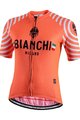 BIANCHI MILANO Cycling short sleeve jersey - ALTANA LADY - pink