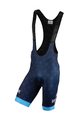 BIANCHI MILANO Cycling shorts without bib - PALIZZI - black/light blue