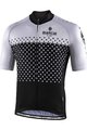BIANCHI MILANO Cycling short sleeve jersey - QUIRRA - black/white