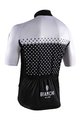 BIANCHI MILANO Cycling short sleeve jersey - QUIRRA - black/white