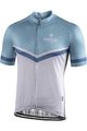 BIANCHI MILANO Cycling short sleeve jersey - OLLASTU - light blue/white