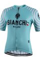 BIANCHI MILANO Cycling short sleeve jersey - ALTANA LADY - light blue