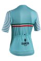 BIANCHI MILANO Cycling short sleeve jersey - ALTANA LADY - light blue