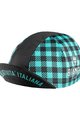 BIANCHI MILANO Cycling hat - NEON - black/turquoise