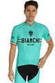 BIANCHI MILANO Cycling short sleeve jersey - ISALLE - blue