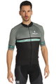 BIANCHI MILANO Cycling short sleeve jersey - PRIZZI - black/grey