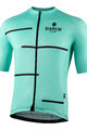 BIANCHI MILANO Cycling short sleeve jersey - DISUERI - light blue