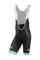 BIANCHI MILANO Cycling bib shorts - POMA - black