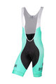 BIANCHI MILANO Cycling bib shorts - POMA - black/light green