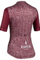 BIANCHI MILANO Cycling short sleeve jersey - SOSIO LADY - purple