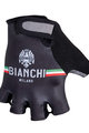 BIANCHI MILANO Cycling fingerless gloves - ANAPO - black
