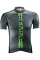 BIEMME Cycling short sleeve jersey - POISON  - green/grey
