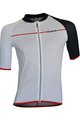 BIEMME Cycling short sleeve jersey - PURE SPEED - black/white