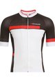 BIEMME Cycling short sleeve jersey - POLKA - white/red/black