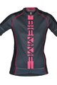 BIEMME Cycling short sleeve jersey - POISON LADY - grey/pink
