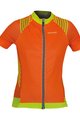 BIEMME Cycling short sleeve jersey - SHARP LADY - yellow/orange
