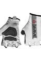 Cycling fingerless gloves - CRONO - white