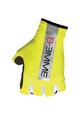 Cycling fingerless gloves - CRONO - yellow