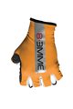 BIEMME Cycling fingerless gloves - CRONO - orange