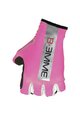 Cycling fingerless gloves - CRONO - pink