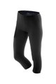 Cycling 3/4 lenght shorts without bib - ITEM LADY - black